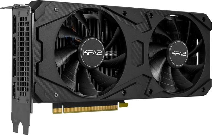 Actual product image KFA2 GeForce RTX 3060 Ti 1-Click OC LHR (8 GB)