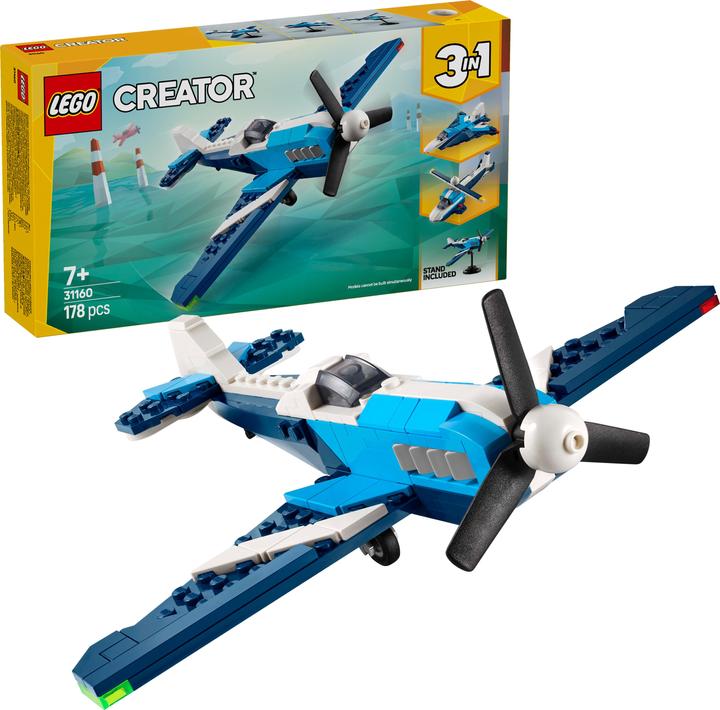 Produktbild LEGO Flieger: Rennflugzug (31160, LEGO Creator Expert)