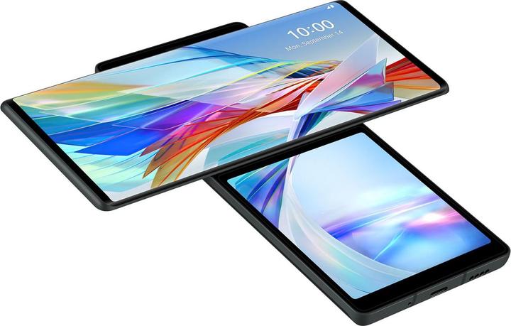 Produktbild LG Wing (128 GB, Aurora Gray, 6.80", Hybrid Dual SIM, 64 Mpx, 5G)