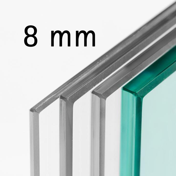 Actual product image Schulte Sliding shower door for niche MasterClass (160 cm, 2.60 cm, 200 cm)