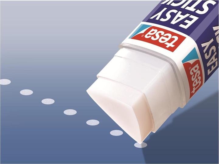 Actual product image tesa EASY STICK ecoLogo glue stick, triangular, odourless glue stick for paper / cardboard