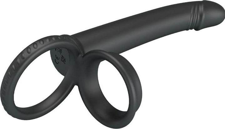 Immagine prodotto Pretty Love Dillion Double Penetration Double Cock Ring Black
