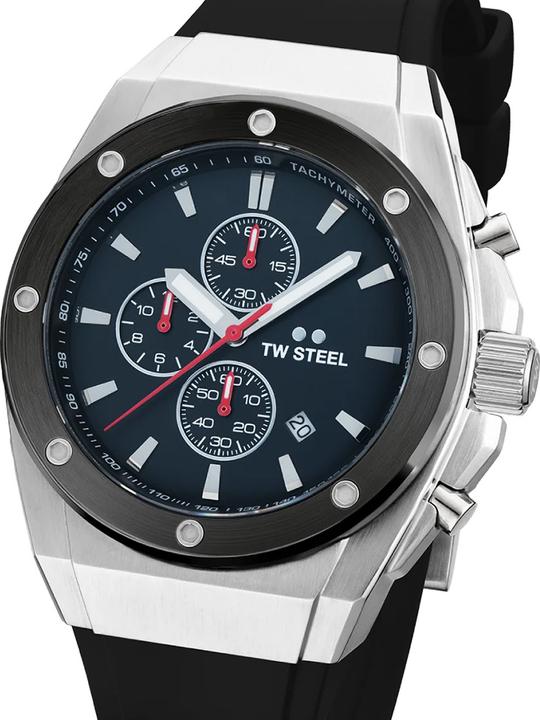 Immagine prodotto TW-Steel CE4104 Orologio da uomo CEO Tech Chronograph 44mm 10ATM (Cronografo, 44 mm)