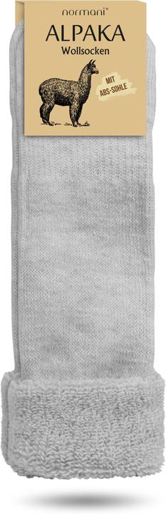 Produktbild Normani Alpaka-Wollsocken mit ABS-Druck (Einzelpack, 39 - 42)