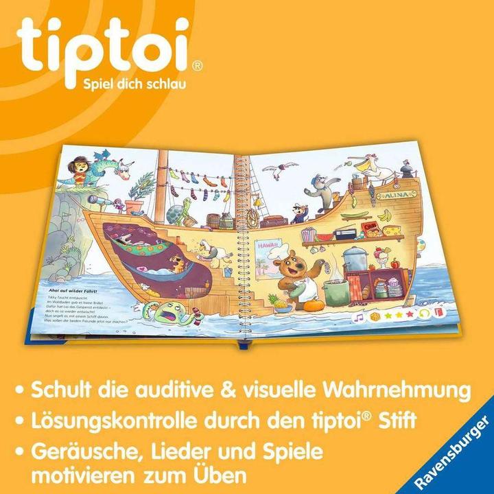 Actual product image tiptoi Meine Lern-Spiel-Welt: Konzentration und Wahrnehmung (German, Antje Hagemann, Helen Seeberg, 2023)