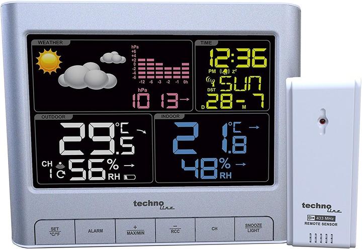 Actual product image Technoline Wetterstation WS 6449 mit Aussensensor