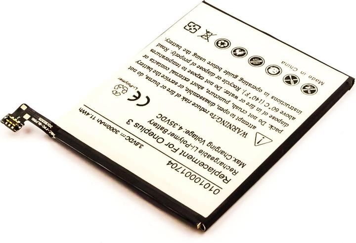 Produktbild AGI Akku kompatibel mit OnePlus 3T - Akku - 3.000 mAh