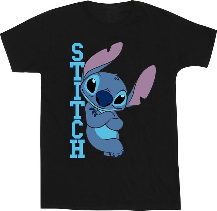 Actual product image Disney Mens Lilo And Stitch Posing T-Shirt (L)