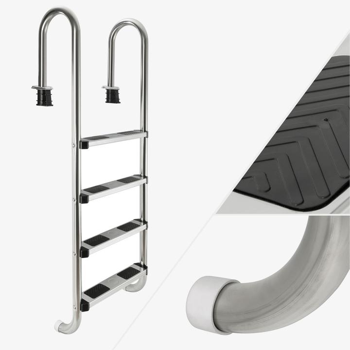 Image du produit Arebos Échelle de piscine en acier inoxydable