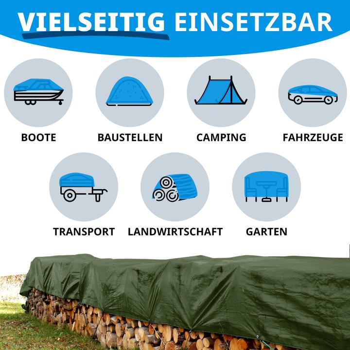 Produktbild Floordirekt Abdeckplane 80 g/m² (2 x 3 m)