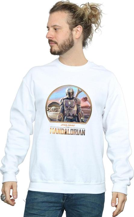 Image du produit Star Wars - Sweat THE MANDALORIAN MANDO AND THE CHILD - Homme (XL)