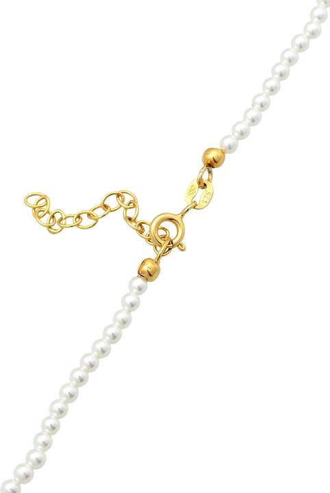 Image du produit Elli Collier Choker perles de coquillage 925 argent (Argent sterling 925, Perles de coquillages, Plastique, Pas de perle, 36 cm)