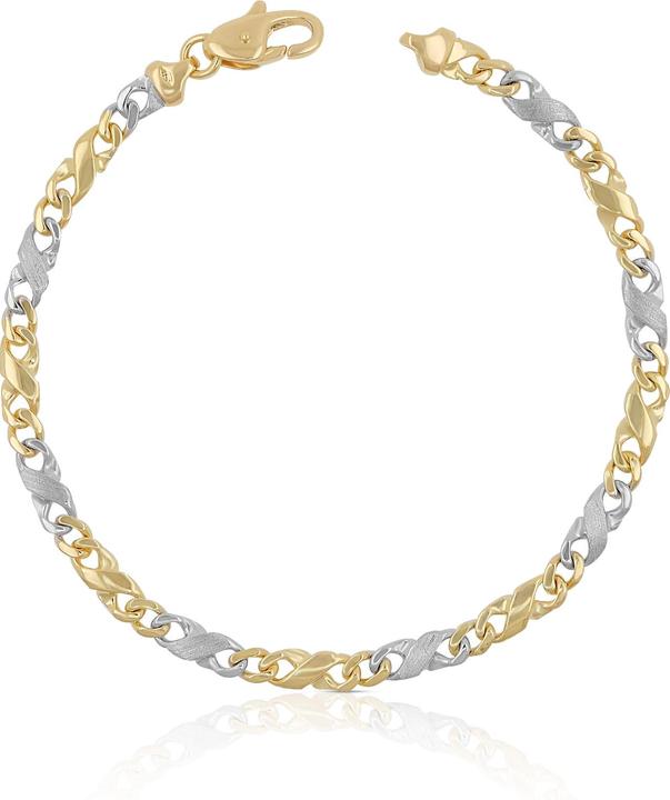 Actual product image Muau Carrera (22 cm, 750, White gold, 18K yellow gold)