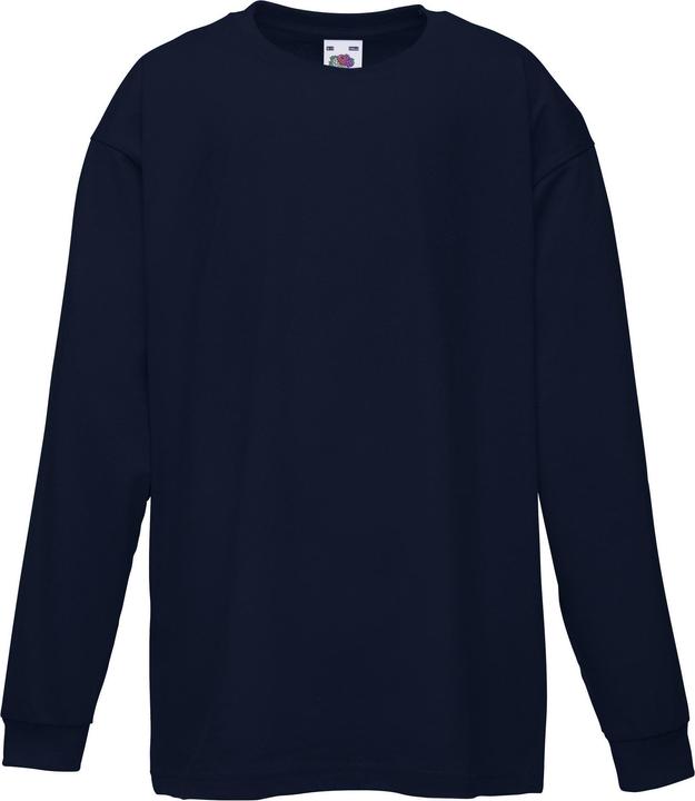 Actual product image Fruit of the Loom T-shirt long sleeve (pack of 2) (140)