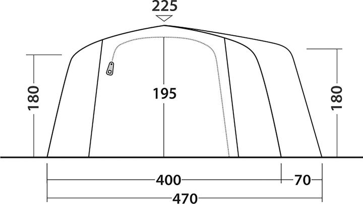 Immagine prodotto Outwell Montana 6 Air (Tenda a tunnel, 28.50 kg, 6 persone)