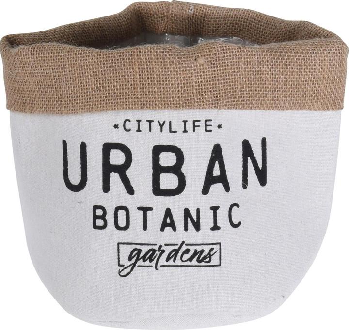 Produktbild Casativo Blumen Übertopf aus Stoff und Jute