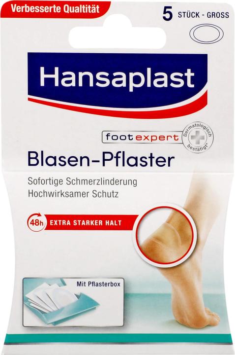 Image du produit Hansaplast Pansement Ampoule Grand Talon, 5 pièces (5 x)