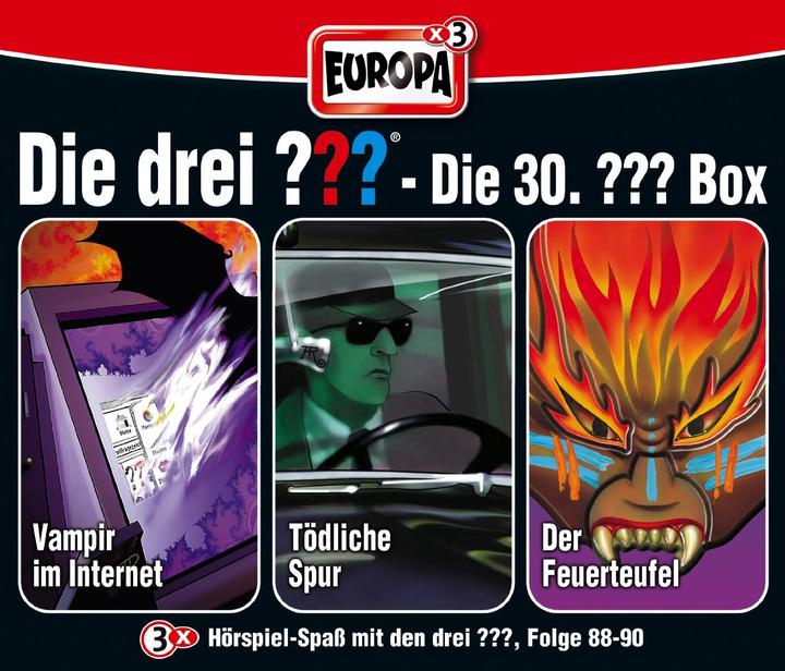 Produktbild Sony Die drei Box 30. Folgen 88 90 (drei Fragezeichen) (Deutsch)