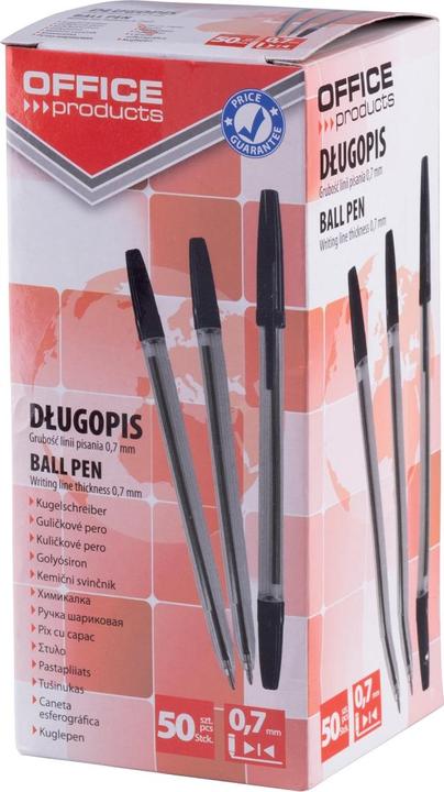 Image du produit Office Products Stylo à bille, 1, 0 mm, rouge (Rouge)