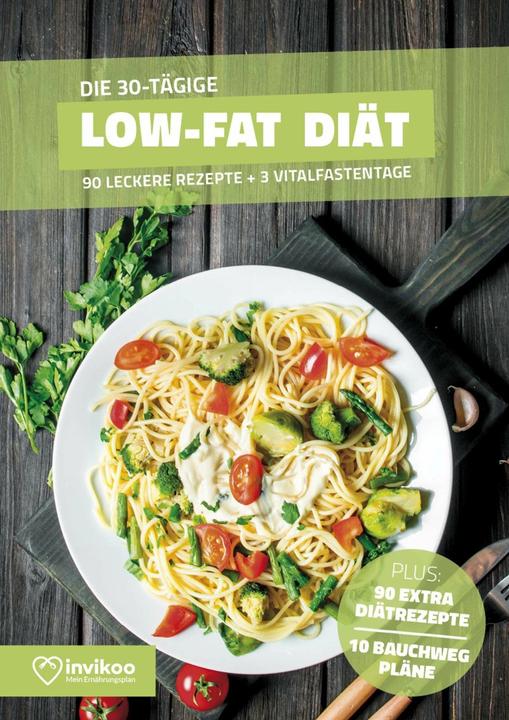 Image du produit Low Fat Diätplan - Ernährungsplan zum Abnehmen für 30 Tage (Allemand, Peter Kmiecik, 2021)