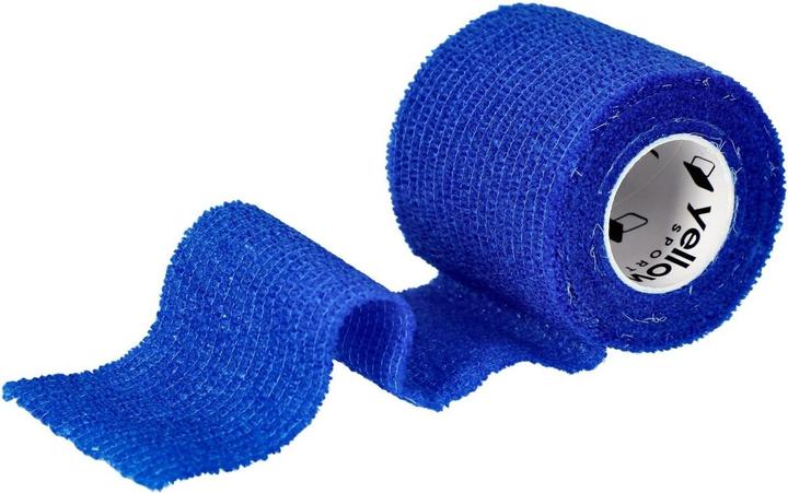 Produktbild Yellow Kohäsive Fixierbinden 5cmx4.5m, blau