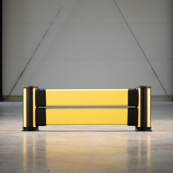 Image du produit kaiserkraft Barrière de protection, à insérer, hauteur 2270 mm, longueur 2500 mm.