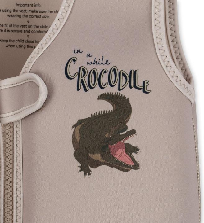 Actual product image Konges Slojd Crocodile neoprene lifejacket (15 - 18 kg)