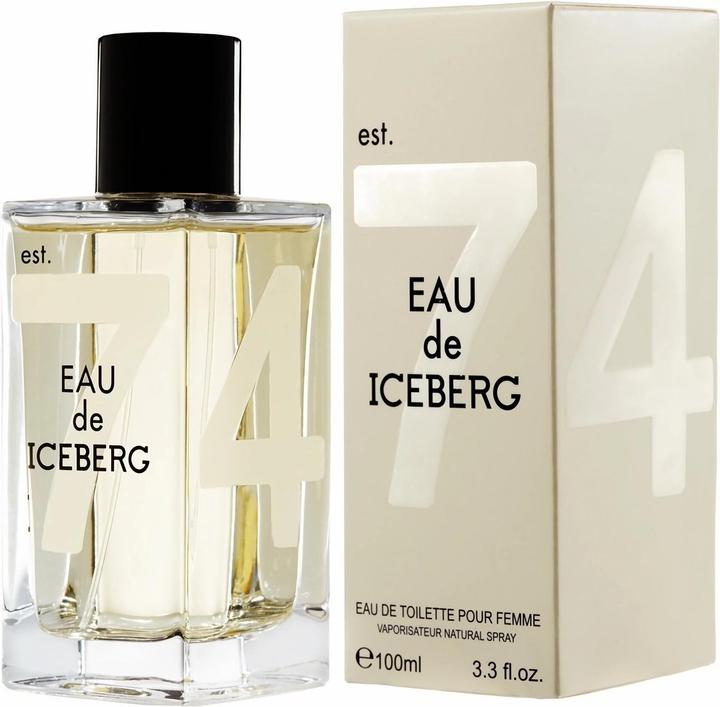 Actual product image Iceberg Eau de 74 Eau De Toilette for women 100 ml (Eau de toilette, 100 ml)