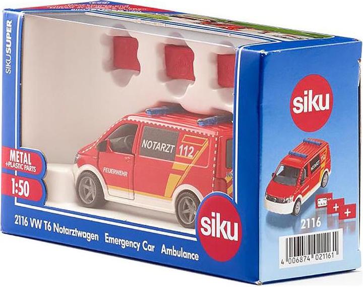 Actual product image Siku VW T6 emergency doctor