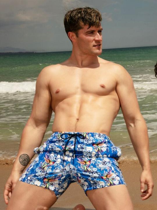Actual product image HOM Badeshorts Beach Boxer Colibris (L)