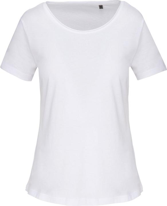 Produktbild Kariban Bio-T-Shirt Kragen mit Rand Franken Frau (XS)