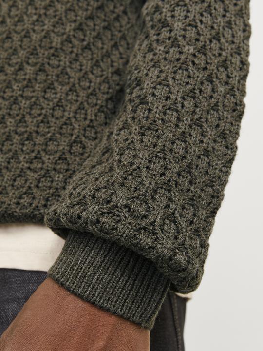 Actual product image Jack & Jones Jprblunorth Knit High Neck Sn (M)