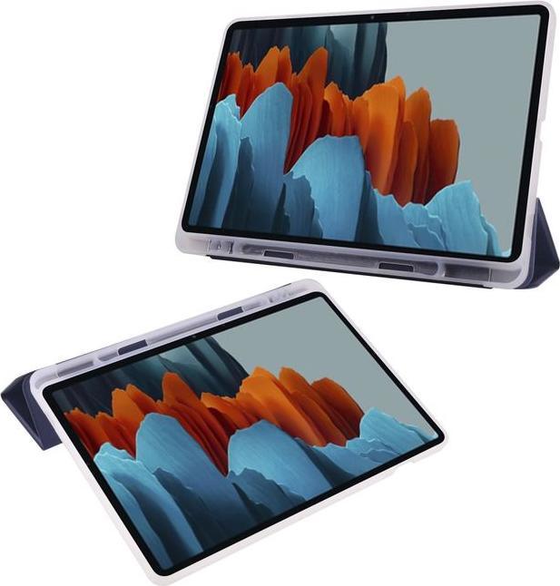 Produktbild MU Classic Dreifach faltbare Hülle mit Stylus Halterung (Galaxy Tab S7)
