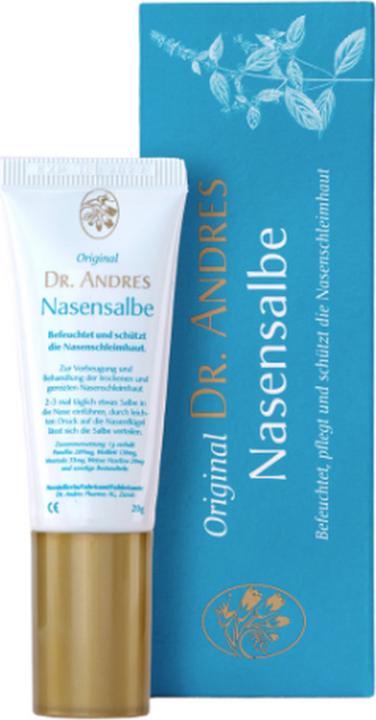 Actual product image Dr. Andres ANDRES Nasensalbe Tb 20g (1 Piece)