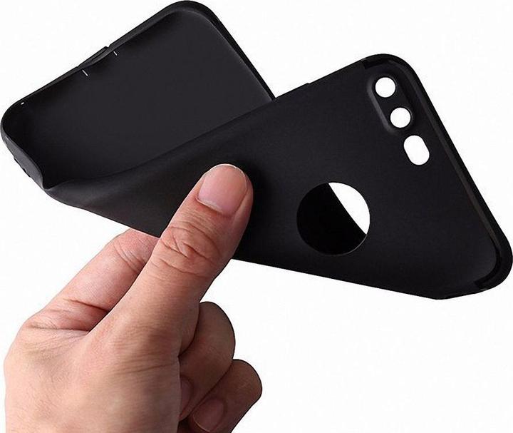 Produktbild König Design TPU Silikon Case für Handy Apple iPhone 7 Plus Cover Schutz Hülle Bumper Weiss (Apple iPhone 7 Plus)