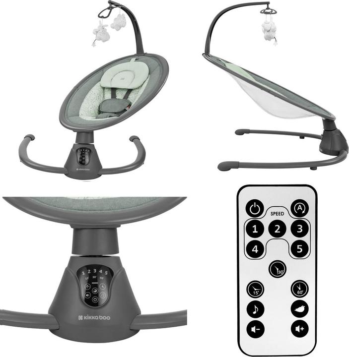 Produktbild Kikkaboo elektrische Babywippe Twiddle