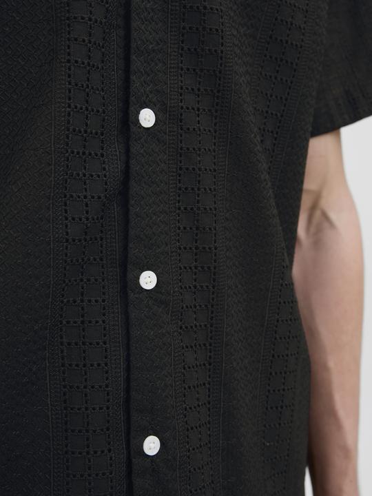 Produktbild Jack & Jones Jorsummer Luke Anglaise Resort Shirt Ss (L)