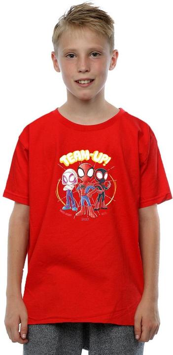 Image du produit - T-shirt SPIDEY AND HIS AMAZING FRIENDS SKETCH - Garçon (152, 158)