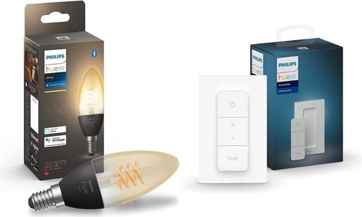 Actual product image Philips Hue White (E14, 4.50 W, 300 lm, 1 x, G)