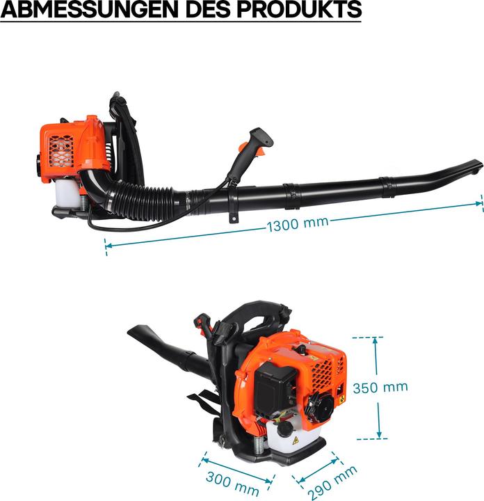 Produktbild Wiltec Laubbläser (Benzinbetrieb, Laubbläser)