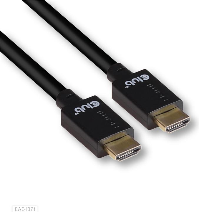 Image du produit Club 3D HDMI (Typ A) — HDMI (Typ A) (1 m, HDMI)