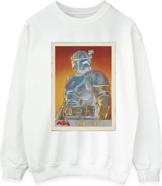 Produktbild Star Wars The Mandalorian Paz Vizla Card Sweatshirt (XL)