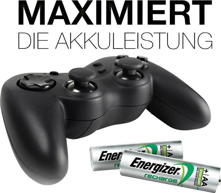 Actual product image Energizer Recharge 1-Hour (4 pcs., AA, AAA, 2300 mAh, Battery + charger)