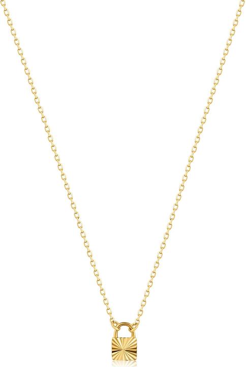 Image du produit Ania Haie Collier en or 14kt Padlock (Or jaune 585, 40 - 45 cm)