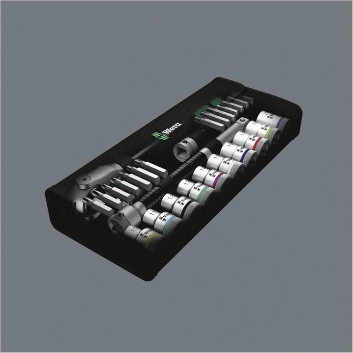 Produktbild Wera 8100 SC 6 Zyklop Speed-Knarrensatz (13 mm, 14 mm, 19 mm, 18 mm, 16 mm, 11 mm, 15 mm, 12 mm, 17 mm, 10  mm)
