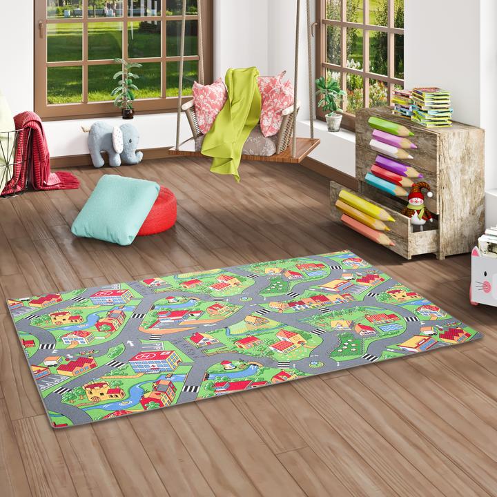 Produktbild Snapstyle Kinder Spiel Strassenteppich (200x200 cm)