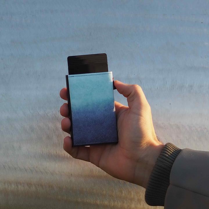 Image du produit Paprcuts RFID Alu Kartenetui Blue Lagoon