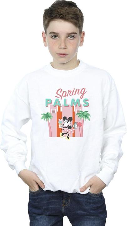 Actual product image Disney Boys Minnie Mouse Spring Palms Sweatshirt (140, 146)