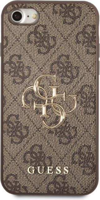 Produktbild Guess GUHCI84GMGBR iPhone 7/8/SE 2020/2022 brązowy/brown hardcase 4G Big Metal Logo (Apple iPhone 7, Apple iPhone SE (2nd Gen), Apple iPhone SE (3rd Gen))