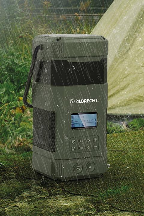 Actual product image Albrecht DR 112 (VHF, DAB+, Bluetooth)